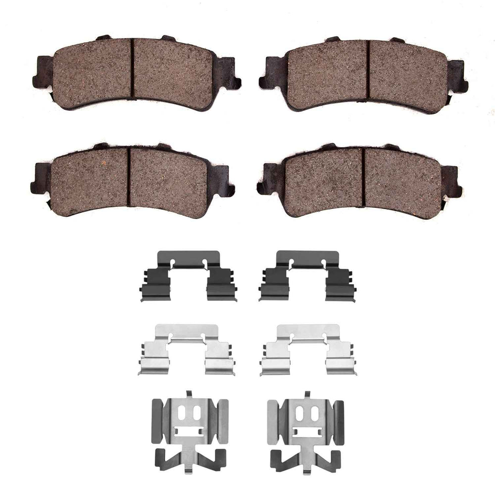 R1 99-11 Cadillac DeVille Rear Optimum OE Pads & Hardware Kit