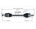 NEW CV AXLE