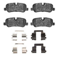 R1 10-13 Land Rover Range Rover Sport Rear Euro Ceramic Pads & Hardware Kit