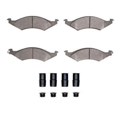 R1 86-92 Mercury Sable Front Ceramic Brake Pads and Hardware Kit