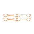 18 Degree SBC Copper Embossed Exhaust Gasket