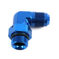 #10 Male to Male Swivel Fitting 7/8-14 90 Degree