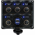 NYLON SWITCH PANEL 5 TOGGLES W