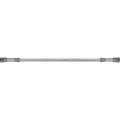 Goodridge 19in Universal Brake Line Assembly w/SS Fittings & Clear Hose