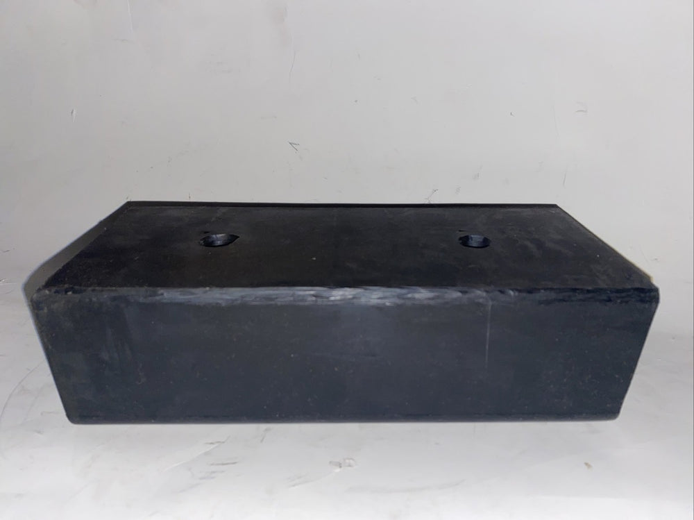 BUMPER,RUBBER,3INX4-3/4INX10IN W/