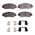 DFC 98-02 Honda Accord Sedan Front 5000 Advanced Ceramic Brake Pads and Hardware Kit