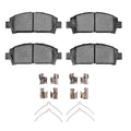 DFC 92-95 Toyota MR2 Front 5000 Advanced Semi Metallic Brake Pads and Hardware Kit