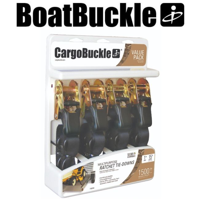 RATCHET TIE DOWN - PRO SERIES 4-PAC