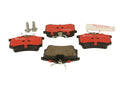 Brembo 00-02 Audi S4/01-03 S8/00-06 TT Premium NAO Ceramic OE Equivalent Pad - Rear