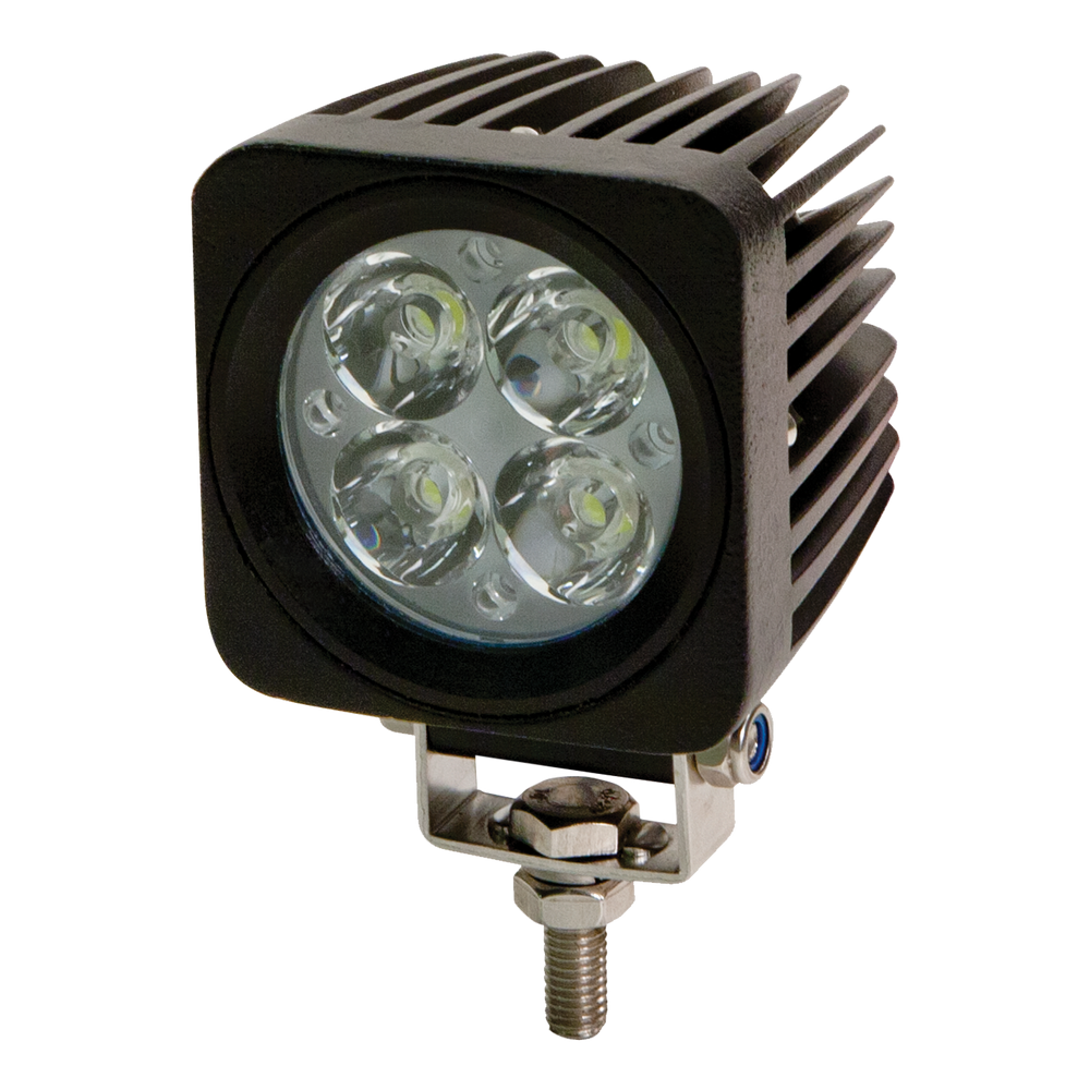 WORKLAMP: LED (4) FLOOD BEAM SQUARE 1030VDC