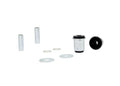 Control arm - lower inner bushing 2 Shell Bushings 2 Tubes 4 Washers Install Guide Grease