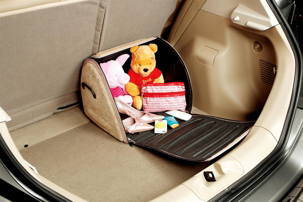 HANDY TRUNK POLYESTER SIZE:M 18.4x12x12.4 (46x30x31cm) TAN