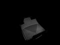 WeatherTech 08-13 Lexus LX Front Rubber Mats - Black