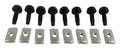 Hard Top Hardware Kit for 2004-2006 Jeep TJ Wrangler w/ Unlimited Package Crown Automotive