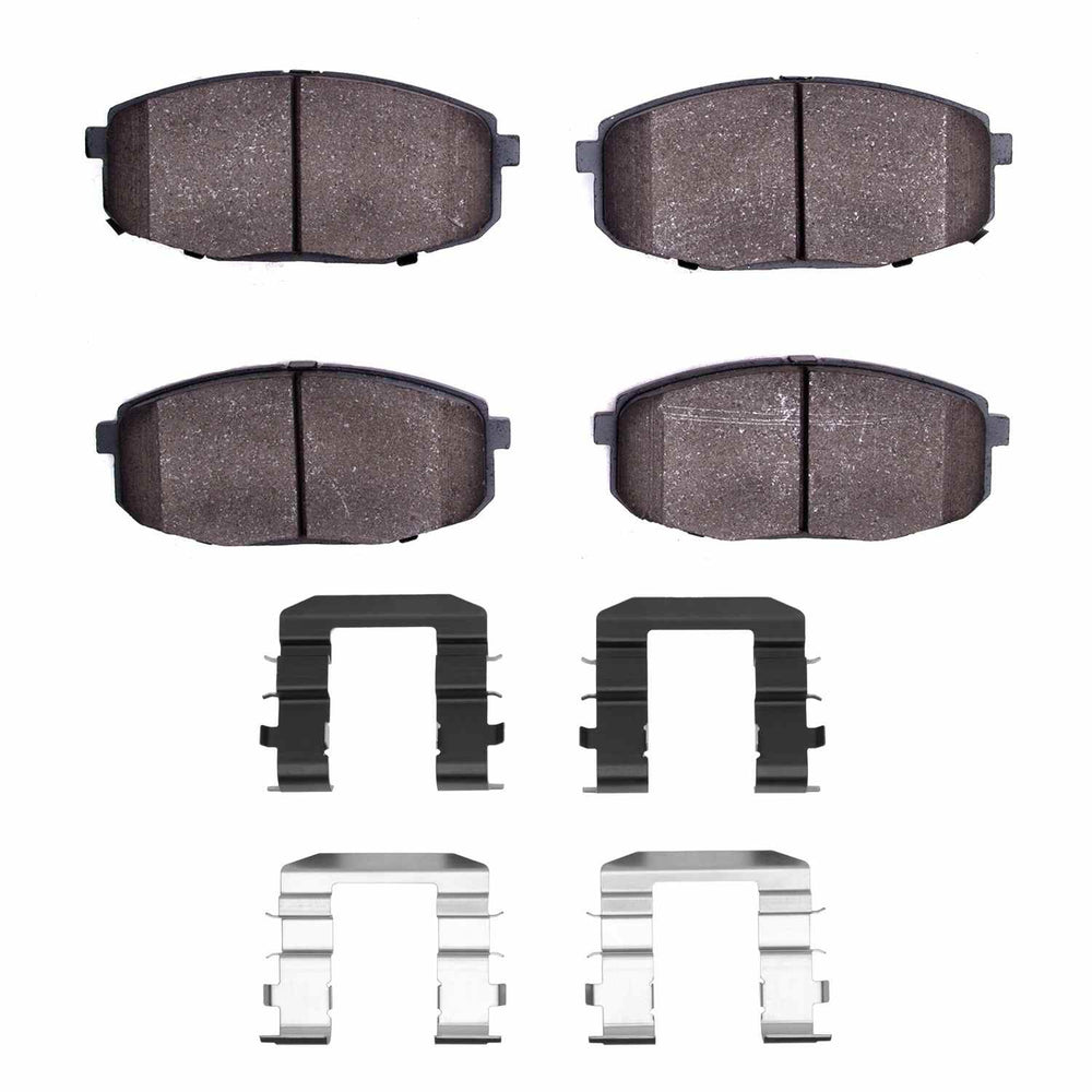 R1 14-16 Kia Soul Front Optimum OE Brake Pads and Hardware Kit