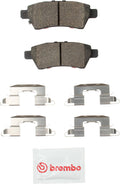 Brembo 05-12 Nissan Pathfinder/06-07 Xterra Rear Premium NAO Ceramic OE Equivalent Pad