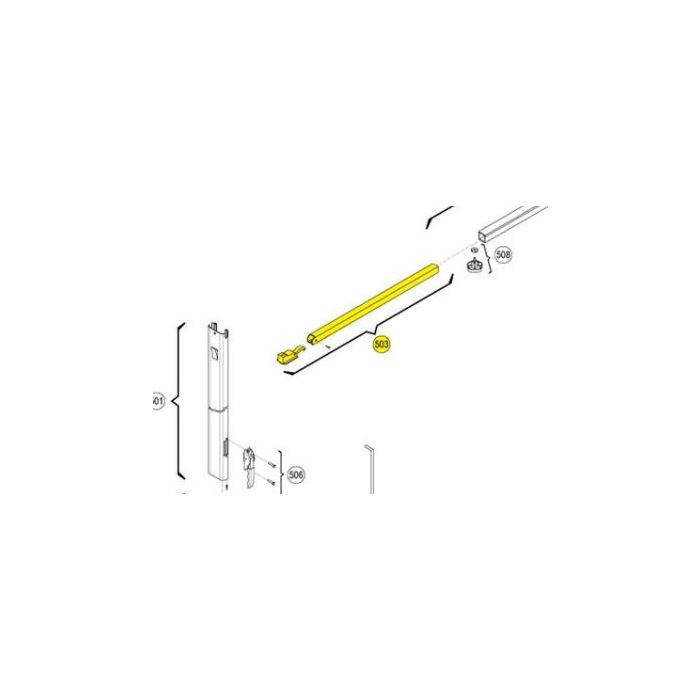 KIT SVC RAFTER EXT ASM SHORT