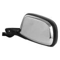 LH DR MIR MAN NONHTD CHR/BLK NONFLDG PADL DESGN F150 9296;F250/F350 9298;BRONCO 9296