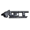 UPR Race Red with Black Howling Coyote GT Decklid Emblem (fits 24-26 Mustang 15-23 Mustang) VA 2-296-717 AMP-85114-003