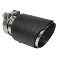 ~(12 lbs. 24X10X9)~ Bolt-on Carbon Fiber 3.50IN Double Layered Slant Cut
