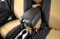 Rugged Ridge Center Console Cover Black 07-10 Jeep Wrangler