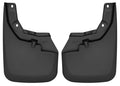 Husky Liners 16-22 Toyota Tacoma w/ OE Fender Flares Custom Molded Front Mud Guards - Black