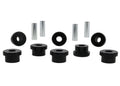 Control arm - lower rear inner and outer bushing 8 Bushings 4 Tubes Grease