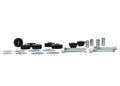 Body mount - bushings 8 Bushings 4 Tubes 8 Washers 4 Nuts 4 Bolts Grease