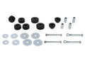 Body mount - bushings 8 Bushings 4 Tubes 8 Washers 4 Nuts 4 Bolts Grease
