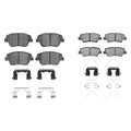 DFC 09-16 Hyundai Sonata Front 5000 Advanced Ceramic Brake Pads and Hardware Kit