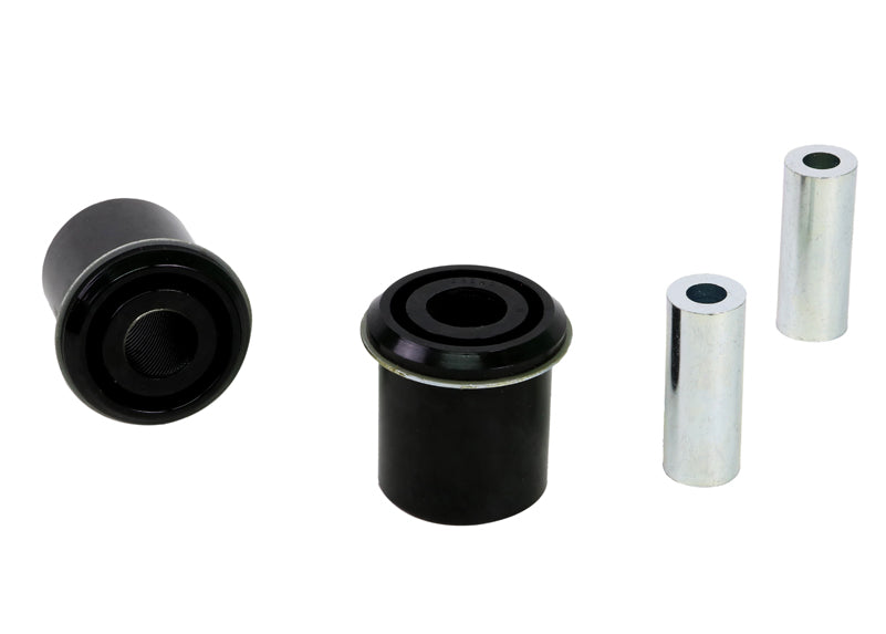 Control arm - lower inner rear bushing 2 Bushings 2 Tubes Install Guide Grease