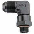 Fragola -10AN x 14mm 90 Degree Swivel - Black