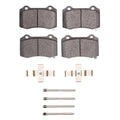 R1 10-16 Hyundai Genesis Coupe Rear Semi Met Pads & Hardware Kit