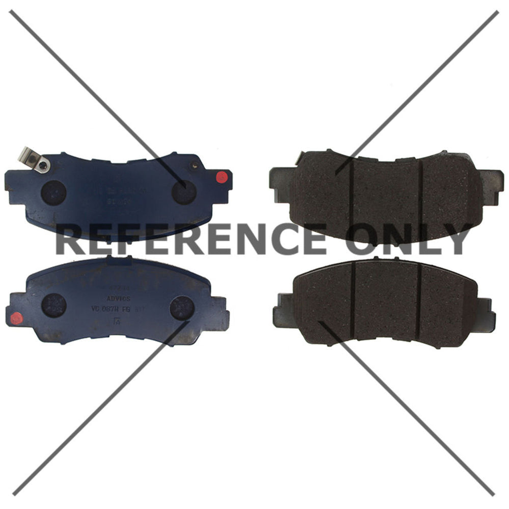 POSI-QUIET CERAMIC BRAKE PADS WITH