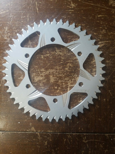 Vortex Racing Aluminum Rear Sprocket 520 47 Tooth- Silver