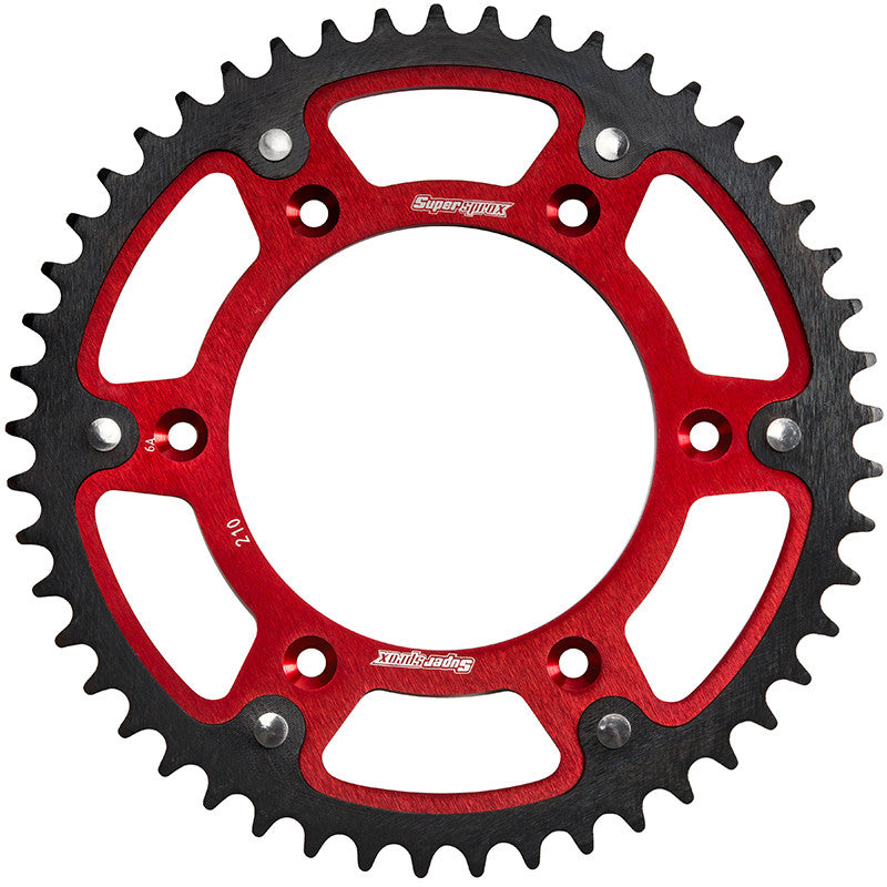 Vortex Racing Aluminum Rear Sprocket 520 51 Tooth- Silver