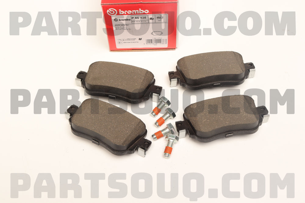 VW GOLF 20142017 GOLF 20212021 GOLF ALLTRACK 20172017 DISC BRAKE PAD SET