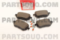 VW GOLF 20142017 GOLF 20212021 GOLF ALLTRACK 20172017 DISC BRAKE PAD SET