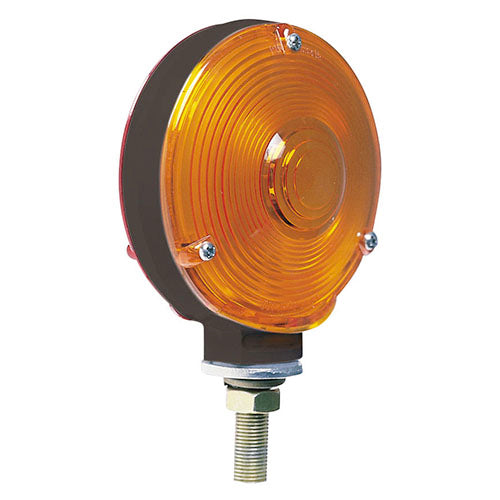 INC TS AMB/RED RND DBL-FACE W/.180