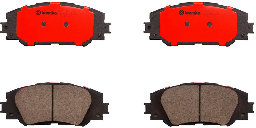 Brembo 14-19 Toyota Corolla Front Premium NAO Ceramic OE Equivalent Pad
