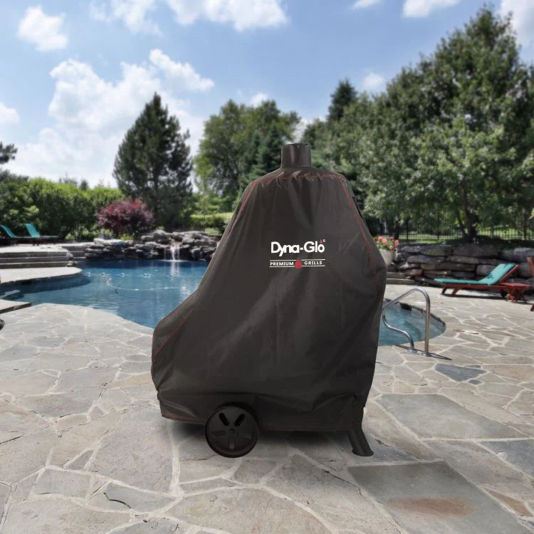 PREMIUM VERTICAL OFFSET CHARCOAL SMOKER COVER FITS MODELS DGSS1382VCSD & DGSS1382VCS