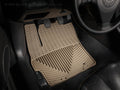 WeatherTech 2019+ GM Truck 1500/2500HD/3500HD Reg Cab w/Carpeted Floors Front Rubber Mats - Black