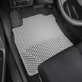 WeatherTech 07-11 Nissan Versa Front Rubber Mats - Grey