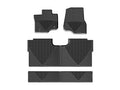 WeatherTech 2015+ Ford F-150 SuperCrew Rear Rubber Mats - Black