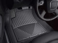 WeatherTech 09-13 Audi A4/A5 Front Rubber Mats - Black