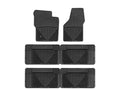 WeatherTech 99-07 Ford F250 Super Duty Crew Front Rubber Mats - Black