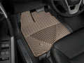 WeatherTech 07-12 Ford Edge Front Rubber Mats - Tan