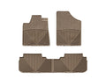 WeatherTech 08-13 Toyota Highlander Front Rubber Mats - Tan