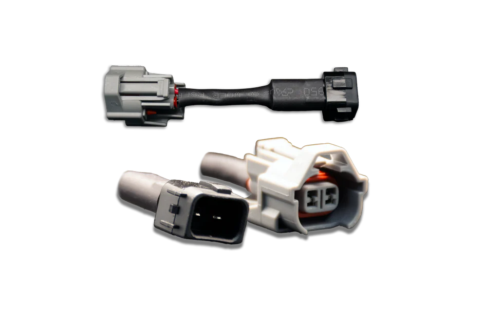 Fuel Injector Clinic Set of 4 Denso (female) to Honda OBD2 (male) injector plug adaptors