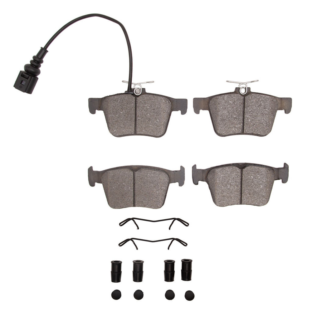R1 2015-2025 Audi Q3 Rear R1 Euro Ceramic Pads & Hardware Kit